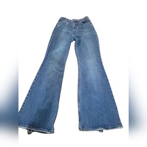 Levis 70s high flare jeans